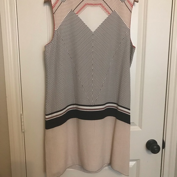 Max Studio MSSP Sleeveless Dot Shift Dress XL NWT - Picture 7 of 7